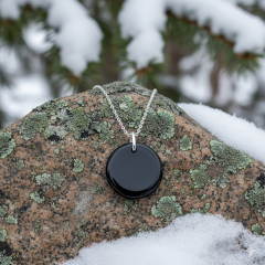 Minimalist Disk Kolye