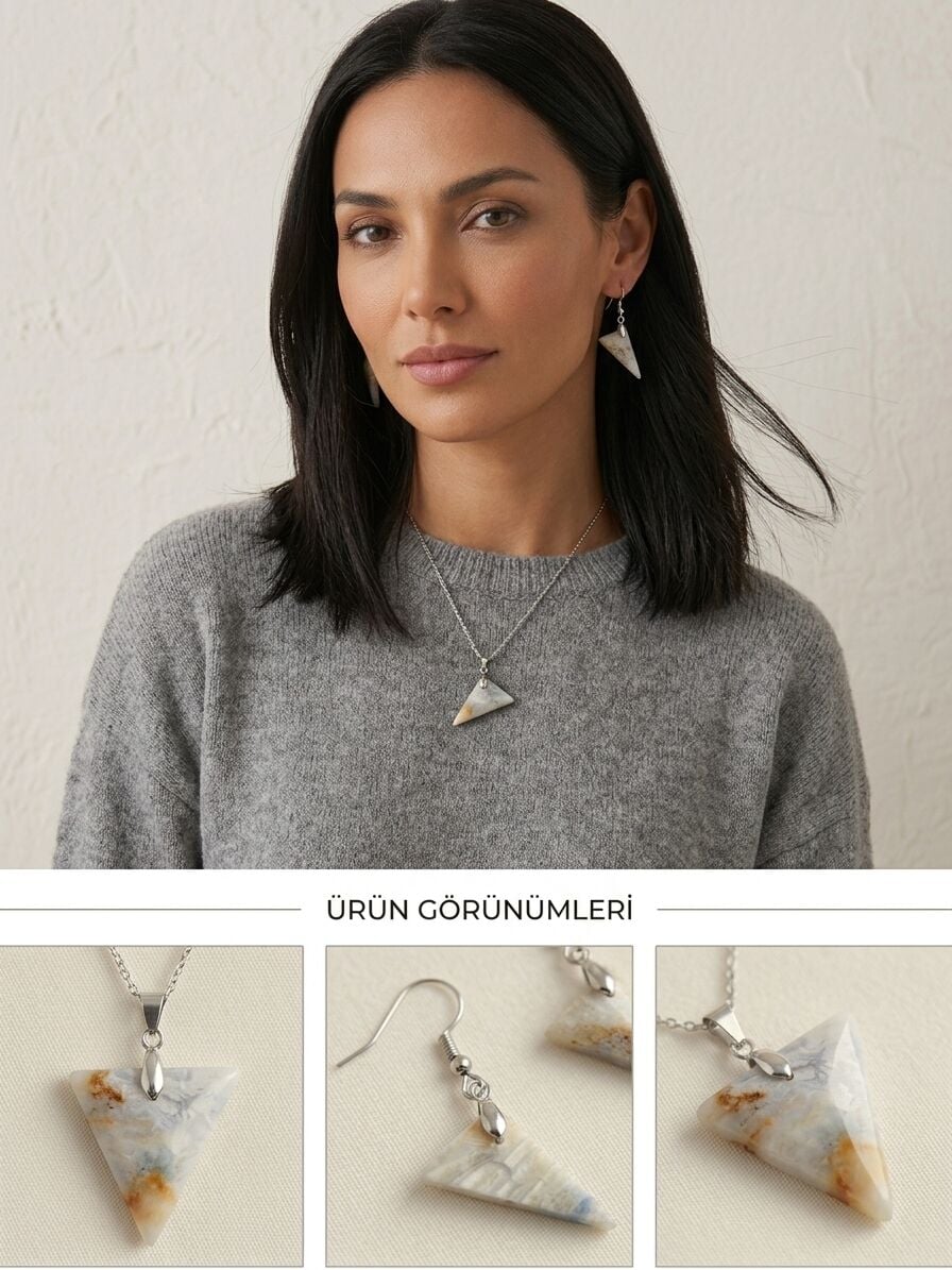 Sarıkamış Obsidyen Set 3602